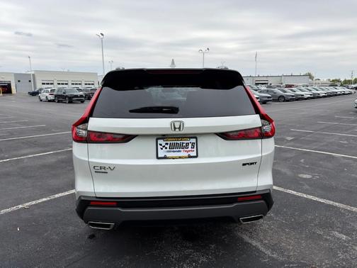 Platinum White Pearl 2023 Honda CR-V Hybrid Sport