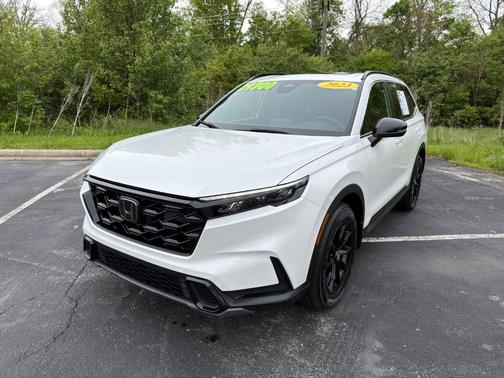 Platinum White Pearl 2023 Honda CR-V Hybrid Sport