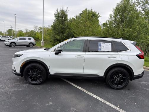 Platinum White Pearl 2023 Honda CR-V Hybrid Sport