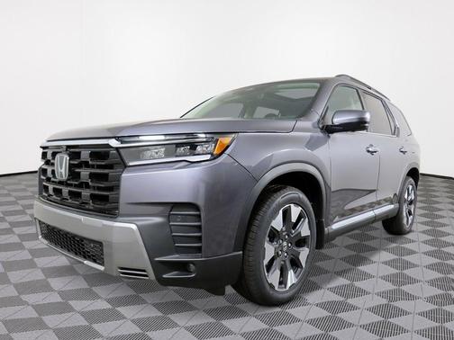 Modern Steel Metallic 2026 Honda Pilot Touring