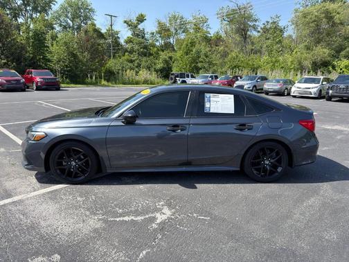 Gray 2023 Honda Civic Sport