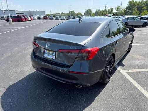 Gray 2023 Honda Civic Sport