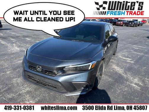 Gray 2023 Honda Civic Sport