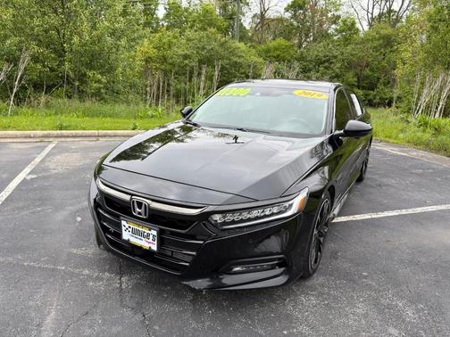Crystal Black Pearl 2019 Honda Accord Touring 2.0T
