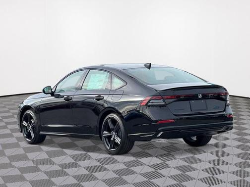 Black 2026 Honda Accord Hybrid Sport-L