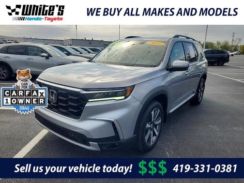Lunar Silver Metallic 2025 Honda Pilot Elite