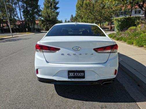 Quartz White Pearl 2018 Hyundai SONATA SEL