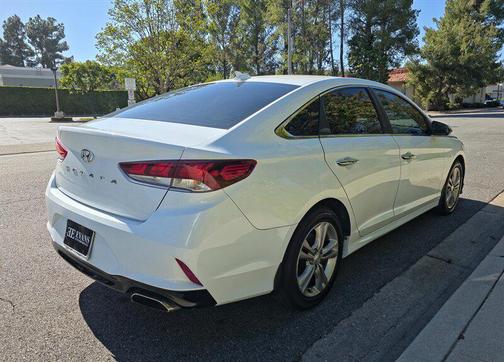 Quartz White Pearl 2018 Hyundai SONATA SEL