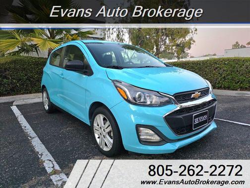 Caribbean Blue Metallic 2021 Chevrolet Spark LS