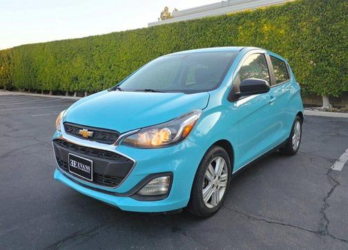 Caribbean Blue Metallic 2021 Chevrolet Spark LS