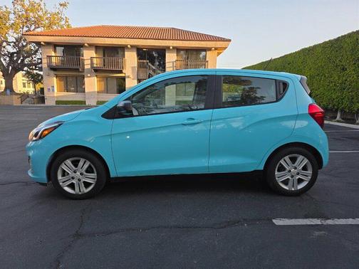Caribbean Blue Metallic 2021 Chevrolet Spark LS