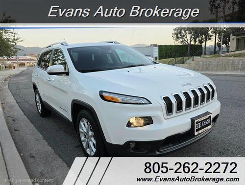 Bright White Clearcoat 2016 Jeep Cherokee Latitude