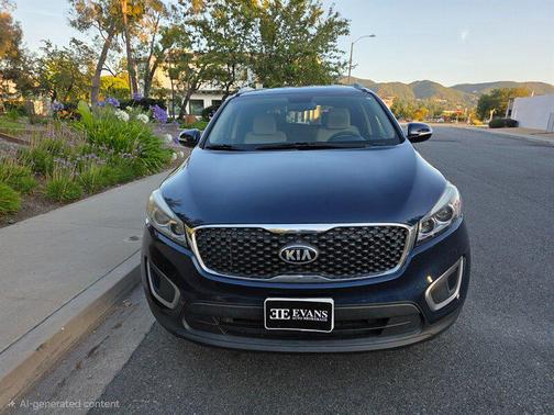 Blaze Blue 2017 Kia Sorento LX