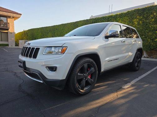 Bright White Clearcoat 2014 Jeep Grand Cherokee Limited