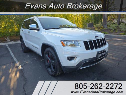 Bright White Clearcoat 2014 Jeep Grand Cherokee Limited