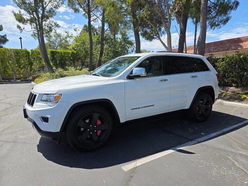 Bright White Clearcoat 2014 Jeep Grand Cherokee Limited