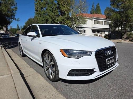 Glacier White Metallic 2013 Audi A6 3.0T Prestige Quattro