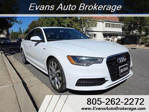 Glacier White Metallic 2013 Audi A6 3.0T Prestige Quattro