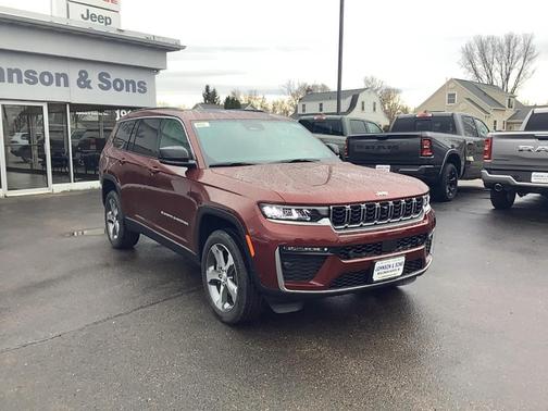 Velvet Red Pearlcoat 2026 Jeep Grand Cherokee L Limited