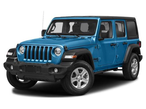 Hydro Blue 2023 Jeep Wrangler Sport