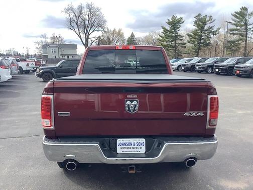 Red 2018 RAM 1500 Laramie