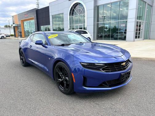 Riverside Blue Metallic 2019 Chevrolet Camaro 1LT