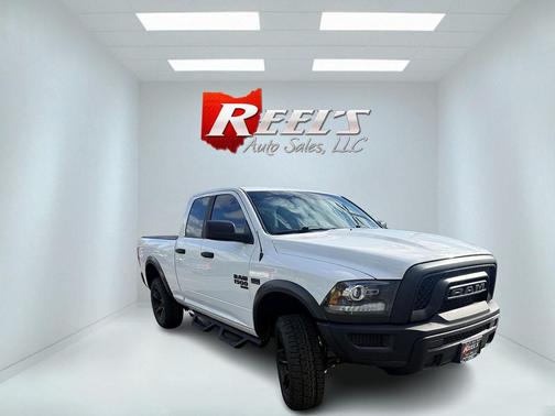 Bright White Clearcoat 2021 RAM 1500 Classic Warlock Quad Cab 4x4 6'4' Box