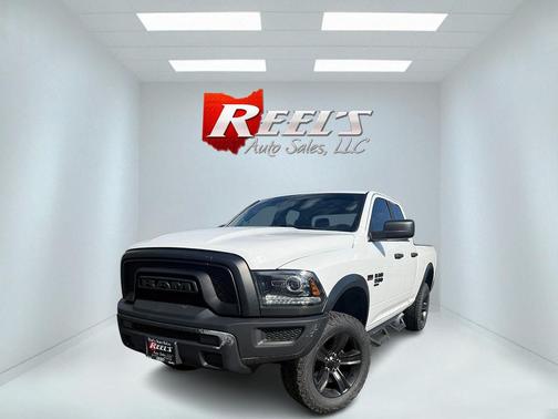 Bright White Clearcoat 2021 RAM 1500 Classic Warlock Quad Cab 4x4 6'4' Box
