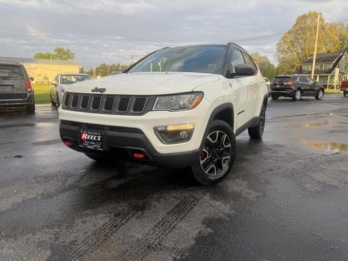 White Clearcoat 2019 Jeep Compass Trailhawk