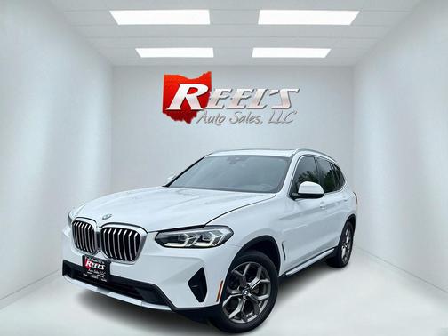 White 2022 BMW X3 xDrive30i