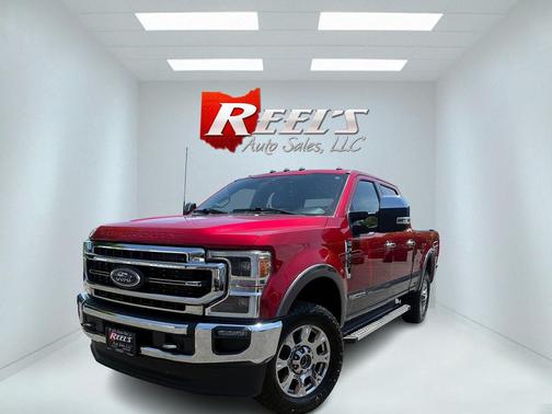 Rapid Red Metallic Tinted Clearcoat 2022 Ford F-350 Lariat