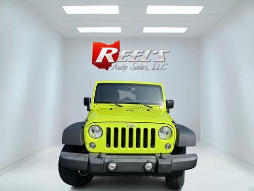 Hypergreen Clearcoat 2016 Jeep Wrangler Unlimited Sport