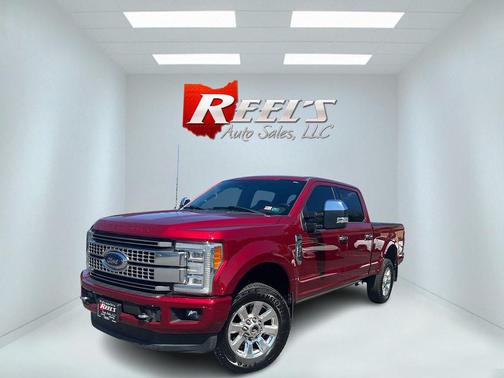 Ruby Red Metallic Tinted Clearcoat 2017 Ford F-250 Platinum