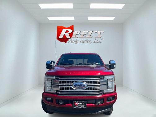 Ruby Red Metallic Tinted Clearcoat 2017 Ford F-250 Platinum