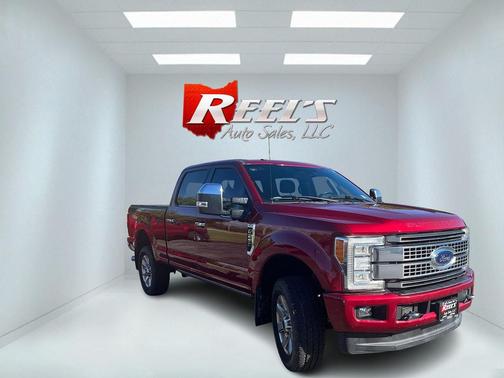 Ruby Red Metallic Tinted Clearcoat 2017 Ford F-250 Platinum