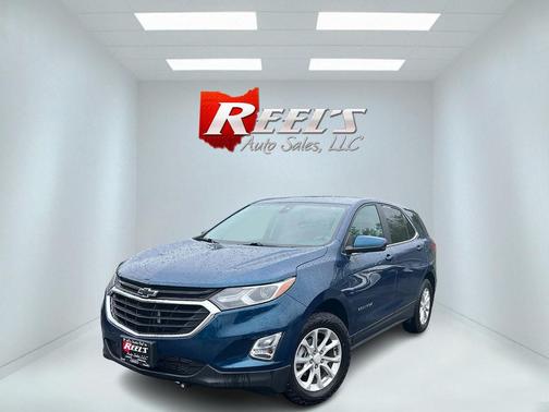 Pacific Blue Metallic 2021 Chevrolet Equinox 1LT