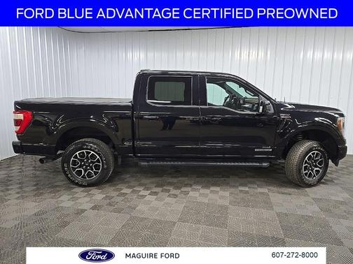 Black Metallic 2021 Ford F-150 Lariat