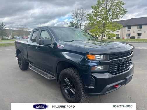 Blue Metallic 2020 Chevrolet Silverado 1500 Custom Trail Boss