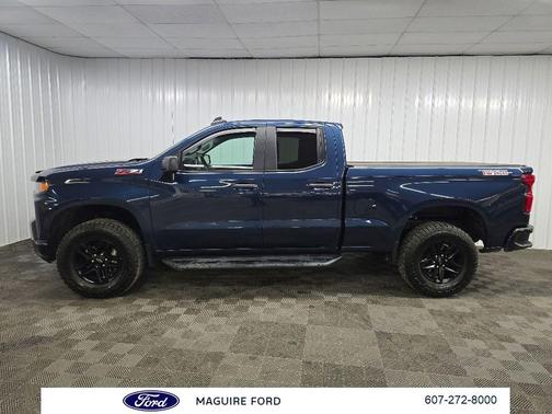 Blue Metallic 2020 Chevrolet Silverado 1500 Custom Trail Boss