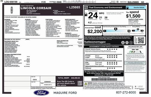 2025 Lincoln Corsair Reserve