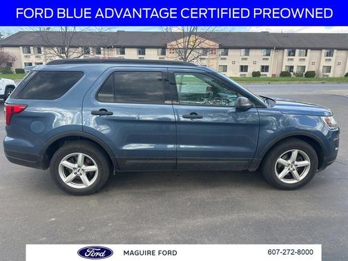 Blue Metallic 2018 Ford Explorer Base