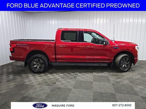 Rapid Red Metallic Tinted Clearcoat 2024 Ford F-150 Lightning Flash
