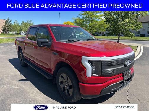 Rapid Red Metallic Tinted Clearcoat 2024 Ford F-150 Lightning Flash