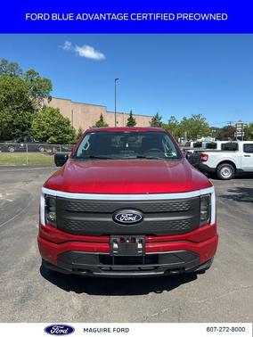 Rapid Red Metallic Tinted Clearcoat 2024 Ford F-150 Lightning Flash