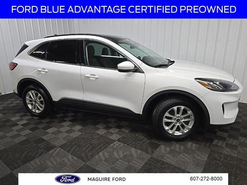 Oxford White 2021 Ford Escape SE