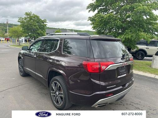 Black Cherry Metallic 2017 GMC Acadia Denali