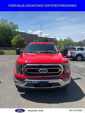 Red 2023 Ford F-150 XLT