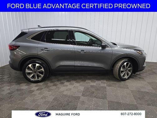 Gray Metallic 2024 Ford Escape Platinum