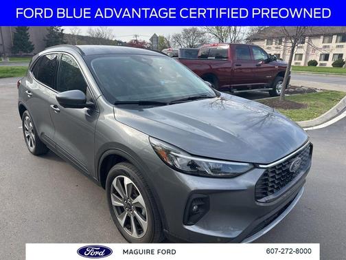 Gray Metallic 2024 Ford Escape Platinum