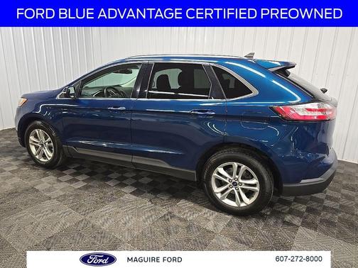 Green Metallic 2020 Ford Edge SEL